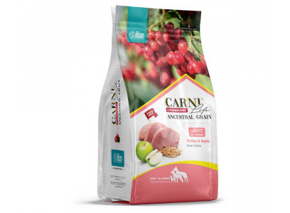 Сухой Корм Carni Life (Карни Лайф) Для Собак с Избыточным Весом Индейка, Яблоко и Клюква Light 2,5кг  