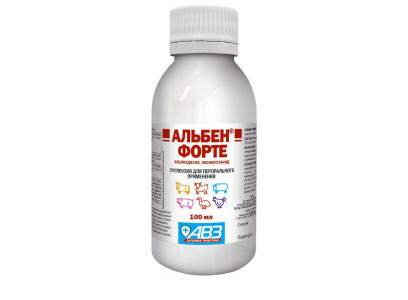 Суспензия Альбен Форте АВЗ 100мл 