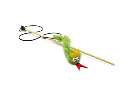 Игрушка Gosi (Госи) Для Кошек Дразнилка Змейка с Короной 17см 07801