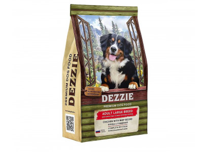 Сухой Корм Dezzie (Деззи) Для Собак Крупных Пород Курица и Говядина Adult Dog Large Breed 3кг 5659031 