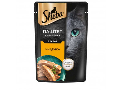 Влажный Корм Sheba (Шеба) Для Кошек Индейка Паштет 75г (1*28) 
