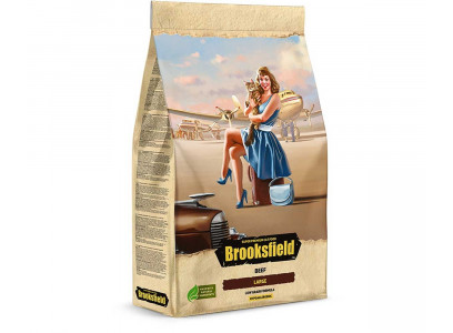 Сухой Корм Brooksfield (Бруксфилд) Для Кошек Крупных Пород Говядина и Рис Adult Cat Large Beef 400г 5651180 