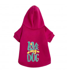 Толстовка Osso Fashion (Оссо Фешн) Для Собак Утепленная Xl Фуксия Туф 1034 Снято