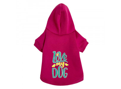 Толстовка Osso Fashion (Оссо Фешн) Для Собак Утепленная Xxl Фуксия Туф 1035 Снято