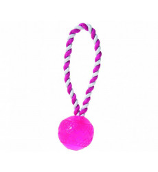 Игрушка Trixie (Трикси) Мяч На Веревке 6,5см Для Игр На Воде Flamingo Fl1030996 Термопластичная Резина