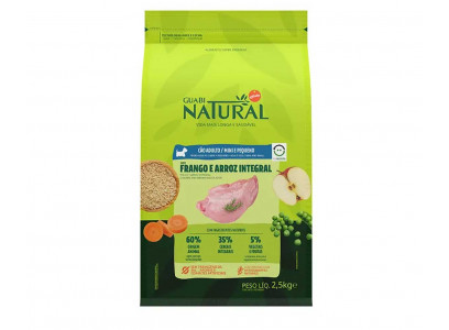 Сухой Корм Guabi Natural (Гуаби Натурал) Для Собак Мелких Пород Цыпленок и Коричневый Рис Dog Adult 10,1 кг 14972 