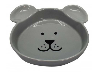 Миска №1 Мордочка Собачки Круглая Керамическая 420мл Мкр1111