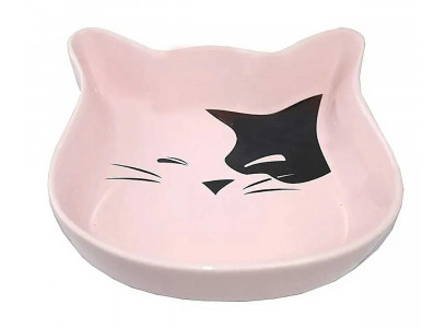 Миска №1 Мордочка Кошки Керамическая 200мл Мкр643 