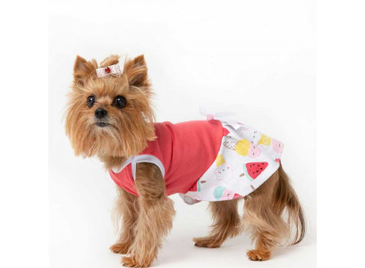 Платье Osso Fashion (Оссо Фешн) Для Собак Маленькая Кокетка 20 Мороженое Тпк-1043