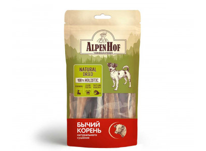 Лакомство Alpenhof (Альпенхоф) Бычий Корень Для Собак 50г A707 
