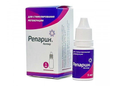 Репарин-Хелпер Капли Для Глаз Регенерирующие 5мл 