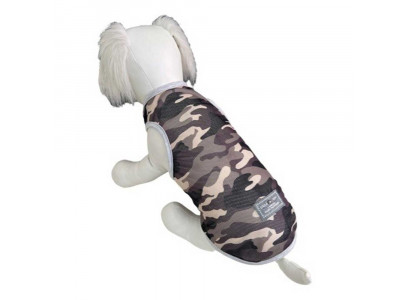 Майка Pet FAshion (Пет Фешн) Камуфляж L Сетка Бежевый