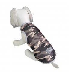 Майка Pet Fashion (Пет Фешн) Для Собак Камуфляж Xl Сетка Бежевый