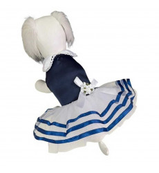 Платье Pet Fashion (Пет Фешн) Для Собак Бальное M Полоска Синий