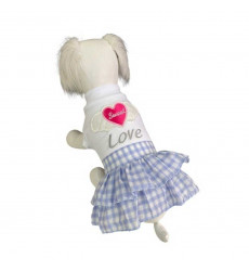 Платье Pet Fashion (Пет Фешн) Для Собак Сердечко Xl Голубой