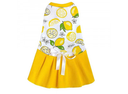 Платье Osso Fashion (Оссо Фешн) Для Cобак Маленькая Кокетка 22 Лимоны Тпк-1051 