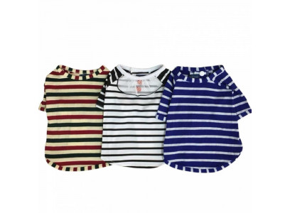 Футболка Pet Fashion (Пет Фешн) Ассорти Полоска S Разноцветная