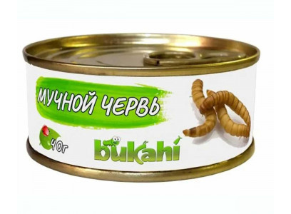 Червь Мучной Консервированный 40г