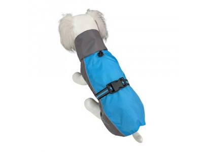 Дождевик-Попона Pet FAshion (Пет Фешн) Для Собак Sport L 31см Голубой Светоотражажающий