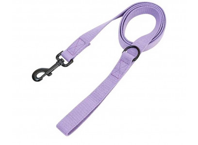 Поводок Zooone (Зооуан) Для Прогулок 73-1874 Брезент Сшивной 25мм*1,5м Фиолетовый