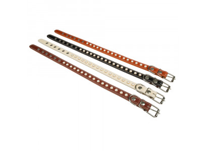 Ошейник Для Собак Мелких и Средних Пород Brava (Брава) №25 с Подкладом Жемчужины Арт6521 Микс