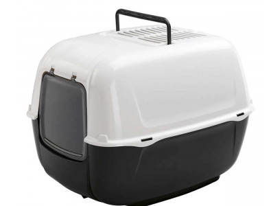 Туалет Ferplast (Ферпласт) Prima Plt Для Кошек Угольный Закрытый 72053017ра Черный 