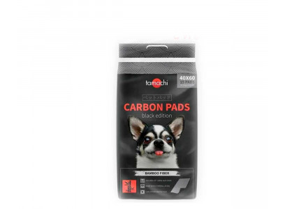 Подстилки Tamachi (Тамачи) Впитывающие 40*60см 15шт Черные с Угольным Волокном T609 