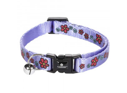 Ошейник Trixie (Трикси) Ziggi Для Кошек Нейлон 20-35см/10мм Fl1031340 Сиреневый  