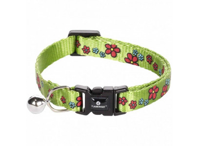 Ошейник Trixie (Трикси) Ziggi Для Кошек Нейлон 20-35см/10мм Fl1031342 Зеленый  