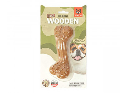 Игрушка Fofos (Фофос) Для Собак Деревянная Кость Для Чистки Зубов 17,5*6*3,5см D08556