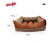 Лежанка Для Кошек и Собак Мелких Пород BraVa (Брава) Брауни 50*42*20см 10460 