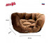 Лежанка Для Кошек и Собак Мелких Пород Brava (Брава) Теона 67*60*26см Мебельный Бархат 10538 