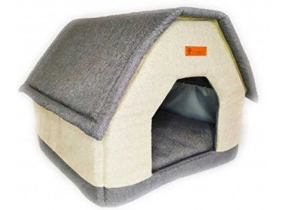 Домик Loori (Лоори) Рогожка Серый 10440