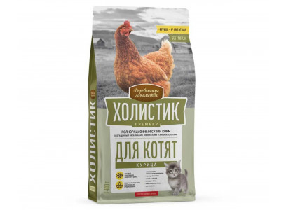 Сухой Корм Деревенские Лакомства Для Котят Курица Холистик Премьер 400г 79213119 