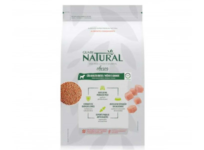 Сухой Корм Guabi (ГУаби) Natural Для Собак Средних Пород При Избыточном Весе и Ожирении Цыпленок и Коричневый Рис Dog Obesity 2,5кг 18550 