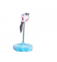 Игрушка Для Кошек Мышка На Пружинке 31019-0165 20,5см Мех