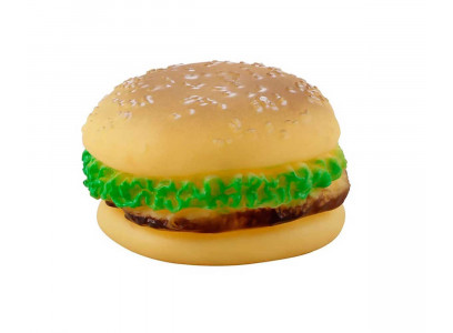 Игрушка-Пищалка Nunbell (Нанбелл) Для Собак Гамбургер 30919-0172 8*5,1см Резина