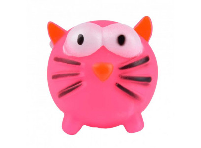 Игрушка-Пищалка Для Собак Котик 10121-1991 8*5,5см Резина  