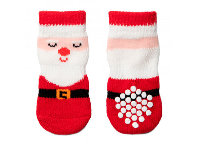 Носки Для Собак Средних и Крупных Пород Triol (Триол) Дед Мороз XXL New Year 5*14см 12231084 