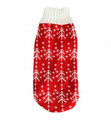Свитер Pet Fashion (Пет Фешн) Ёлочка M Красный