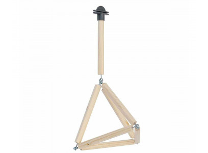 Игрушка Для Птиц Жердочка Пирамидка Малая 24,5см*13*13см Дерево Rp8949 