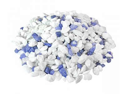 Грунт Zoo One (Зоо Уан) Фиолетовый Белый Крашеный 2-5мм Природный 1кг 15-0004