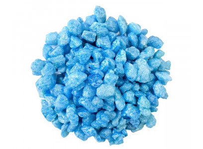 Грунт Zoo One (Зоо Уан) Голубой Крашеный 5-10мм Природный 1кг 15-0158