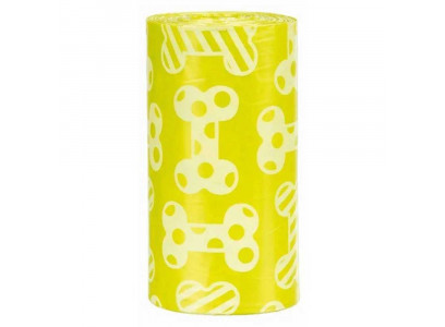 Пакеты Trixie (Трикси) Уборочные За Собаками 4-Рулона*20шт 23473 Желтые 