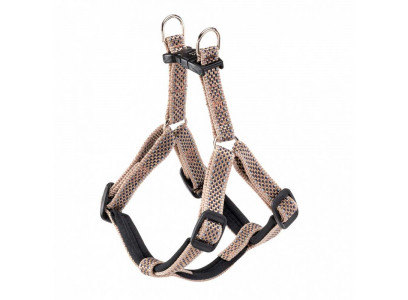 Шлейка Ferplast (Ферпласт) Daytona Deluxe S Нейлон Мяг.Подкладка77204012 Коричнево-Черная  