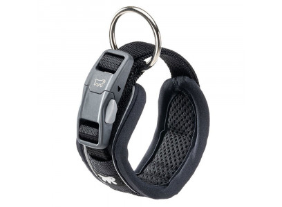 Ошейник Для Собак Средних Пород Ferplast (Ферпласт) Genius C25/55 Поклад Мангнитная Застежка Черный 78005417 