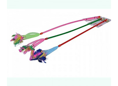 Игрушка Nunbell (Нанбелл) Для Кошек Перья На Палке 30919-0115 60см