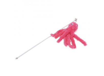 Игрушка-Дразнилка Для Кошек Осьминог На Цепочке с Колокольчиком 10922-3777 40см 