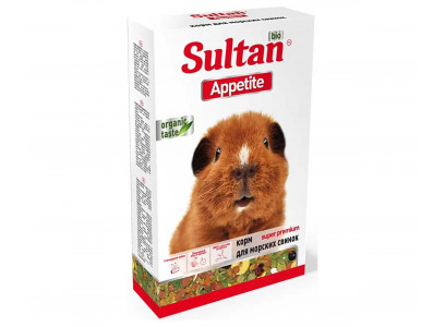 Корм Sultan (Султан) Для Морских Свинок Био Премиум Appetite 550г (1*8) 