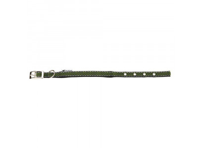 Ошейник Для Собак Мелких Пород Ferplast (Ферпласт) Daytona Deluxe С15/35 Мягкая Подкладкой Зелено-Черный 77202017 